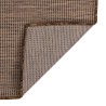 Tapis à tissage plat d'extérieur 80x250 cm Marron 