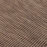 Tapis à tissage plat d'extérieur 80x250 cm Marron 