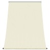 Auvent rétractable crème 100x150 m tissu et acier 