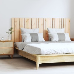 Tête de lit murale 159,5x3x60 cm Bois massif de pin 