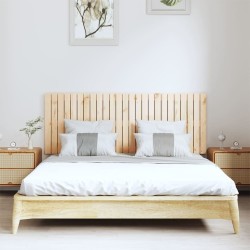 Tête de lit murale 159,5x3x60 cm Bois massif de pin 