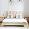 Tête de lit murale 159,5x3x60 cm Bois massif de pin 