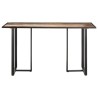 Table de salle à manger 140 cm Bois de récupération massif 