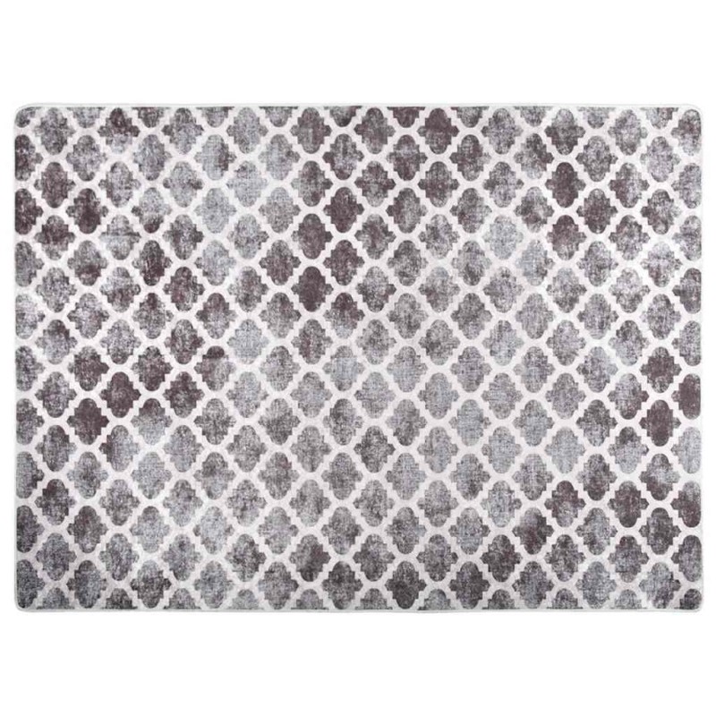 Tapis lavable multicolore 150x230 cm antidérapant 