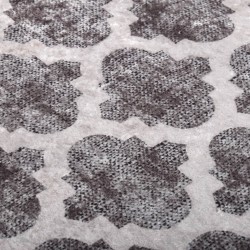 Tapis lavable multicolore 150x230 cm antidérapant 
