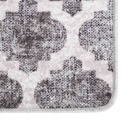 Tapis lavable multicolore 150x230 cm antidérapant 