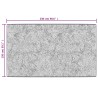 Tapis lavable multicolore 150x230 cm antidérapant 