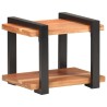 Table de chevet 50x40x40 cm Bois d'acacia massif 