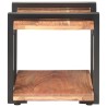 Table de chevet 50x40x40 cm Bois d'acacia massif 