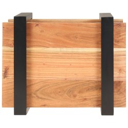 Table de chevet 50x40x40 cm Bois d'acacia massif 