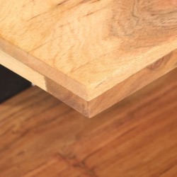 Table de chevet 50x40x40 cm Bois d'acacia massif 