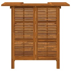 Table de bar 110 x 50 x 105 cm Bois d'acacia massif 
