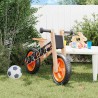 Vélo d'équilibre pour enfants imprimé orange 