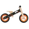 Vélo d'équilibre pour enfants imprimé orange 