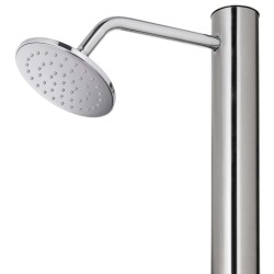 Douche de jardin 215 cm Acier inoxydable  