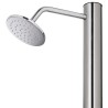 Douche de jardin 215 cm Acier inoxydable  