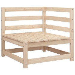 Salon de jardin 5 pcs bois de pin massif 
