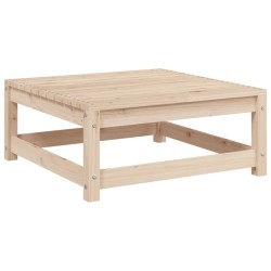 Salon de jardin 5 pcs bois de pin massif 
