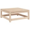 Salon de jardin 5 pcs bois de pin massif 
