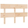 Tête de lit 138x3x81 cm Bois massif de pin 