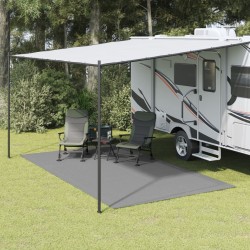Tapis de tente gris clair 4x2,5 m 