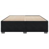 Cadre de lit sans matelas noir 200x200 cm velours 