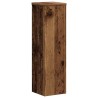 Supports pour plantes 2 pcs vieux bois bois d'ingénierie 