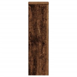 Supports pour plantes 2 pcs vieux bois bois d'ingénierie 