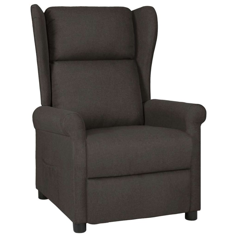 Fauteuil inclinable Taupe Tissu 