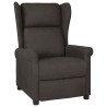 Fauteuil inclinable Taupe Tissu 