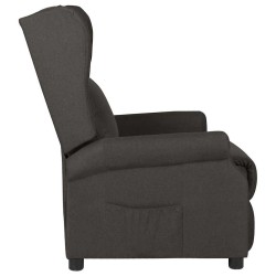 Fauteuil inclinable Taupe Tissu 