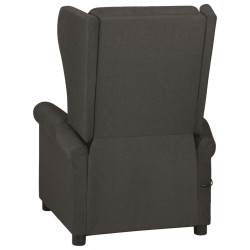Fauteuil inclinable Taupe Tissu 