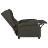 Fauteuil inclinable Taupe Tissu 