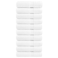 Essuie-mains de qualité supérieure SOLUND 10 pcs blanc 600 g/m² 