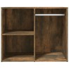 Armoire de dressing Chêne fumé 80x40x65 cm Bois d'ingénierie 