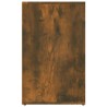 Armoire de dressing Chêne fumé 80x40x65 cm Bois d'ingénierie 