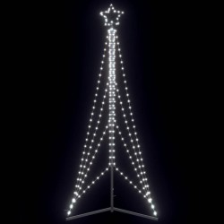 Sapin de Noël à LED 483 LED blanc froid 240 cm 