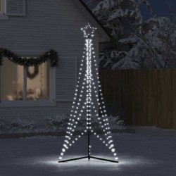 Sapin de Noël à LED 483 LED blanc froid 240 cm 