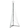 Sapin de Noël à LED 483 LED blanc froid 240 cm 