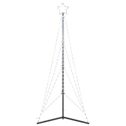Sapin de Noël à LED 483 LED blanc froid 240 cm 