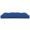 Coussin de palette bleu royal 120x80x12 cm tissu 