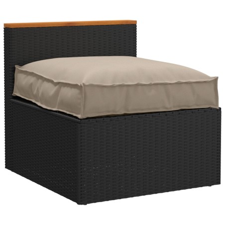 Coussin de palettepour siège Taupe 70x70x12 cm en tissu Oxford 