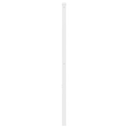 Tête de lit métal blanc 150 cm 