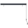 Store roulant d'extérieur 170x250 cm Blanc et orange 