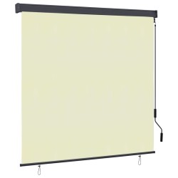 Store roulant d'extérieur 170 x 250 cm Crème 
