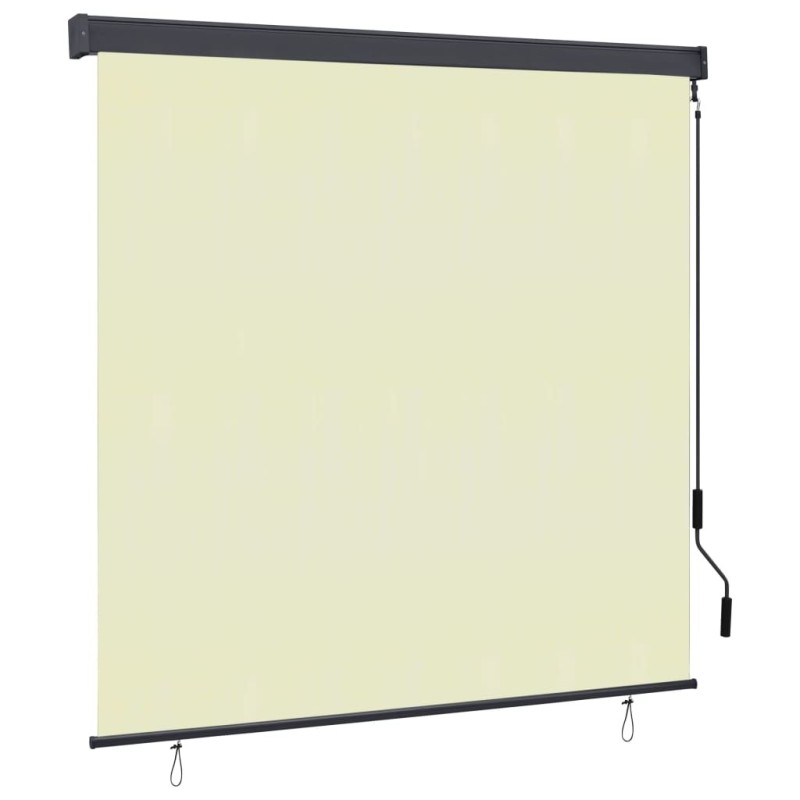 Store roulant d'extérieur 170 x 250 cm Crème Store roulant d'extérieur 170 x 250 cm Crème
