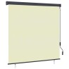Store roulant d'extérieur 170 x 250 cm Crème 