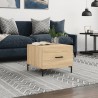 Table basse Chêne sonoma 50x50x40 cm Bois d'ingénierie 