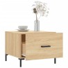 Table basse Chêne sonoma 50x50x40 cm Bois d'ingénierie 