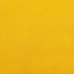 Canapé 2 places oreillers et coussins Jaune clair 120cm Velours 